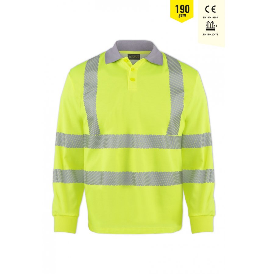 OLYMPUS SAFETY COMFORT SLEEVED POLO SHİRT